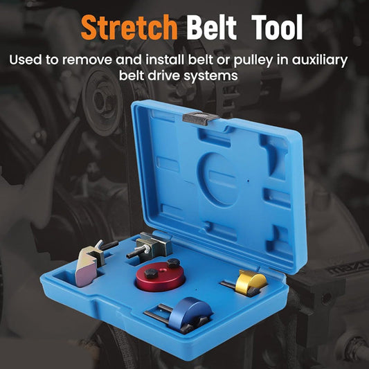 Universal Engine Pulley Drive Belt Removal Installation Tools Set