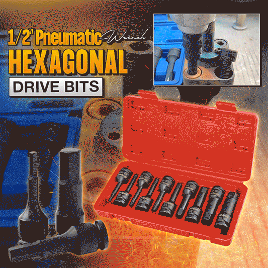 1/2” Pneumatic Wrench Hexagonal Drive Bits(50%OFF)