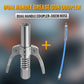 High Pressure Dual Handle Grease Gun Coupler