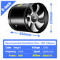 Pousbo® [Super Suction] Multifunctional Powerful Mute Exhaust Fan