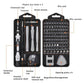 Magnetic Screwdriver Set (115 in 1 / 138 in 1) – Precision Bits, Strong Magnetism & Portable Storage Case 🔩
