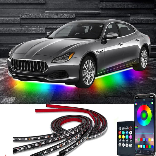 2026 Car Chassis Flexible RGB Waterproof LED Strip Lights