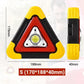 🔥2025 New Arrival🔥 3-IN-1 solar emergency triangle warning light at the roadside