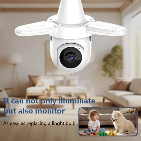 🔥Night Vision Wireless Light Bulb Security Cameras