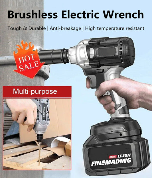 📢📢50% OFF !!!⏰ Hot Sale! Brushless Electric Wrench for Ultimate Power and Precision