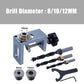 8/10/12mm Adjustable Punching Auxiliary Tool for Cabinet Rebounder