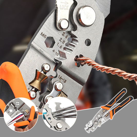 Multifunctional Wire Stripper Crimping Pliers