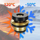 Universal Brass Stop Valve with Sealing Gasket