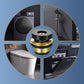 Universal Brass Stop Valve with Sealing Gasket