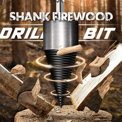 🥳The Professional Upgrade for Firewood Prep. Durable Drill Set Makes Quick Work of Logs. 🛠️⚡