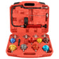 15 Pcs Universal Radiator Pressure Leakage Tester