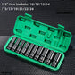 10pcs 1/2" Impact Socket Set with Storage Box