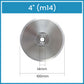 3" 4" 5" Aluminum Backer Pads with Thread for Sanding Polishing