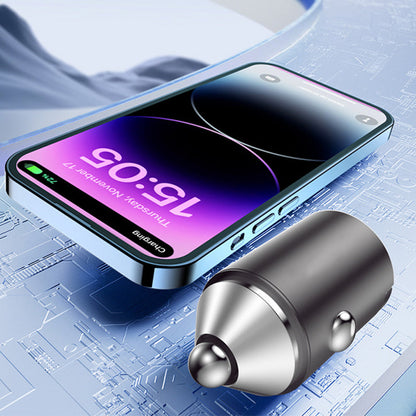 🔥Ultra-Fast Car Charger - Dual-Port PD & QC Fast Charging