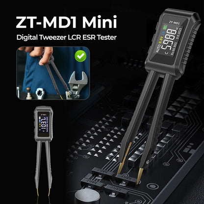 ZT-MD1 Mini Digital Tweezer LCR ESR Tester