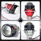 LED Dual-light Follower Lens Car Headlamps