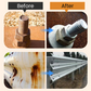 Water-Based Metallic Silver Paint with Built-in Brush