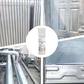 Water-Based Metallic Silver Paint with Built-in Brush