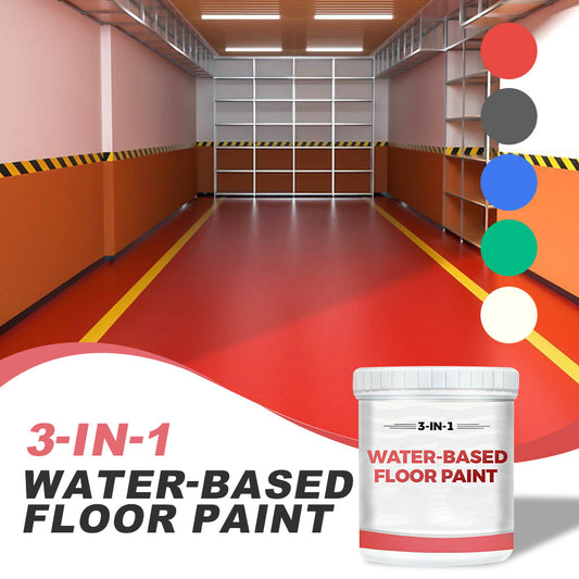 ⏳Time-limited Special⌛3-in-1 Water-Based Floor Paint