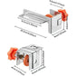 Drawer Side-Mount Clamp Tool – Quick-Release Slide Clamp for Easy DIY Repairs