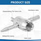 5PCS 4-Way Tyre Valve Removal Tool for Car
