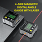 🥳2026 HOT SALE🥳📐4-Side Magnetic Digital Angle Gauge with Laser
