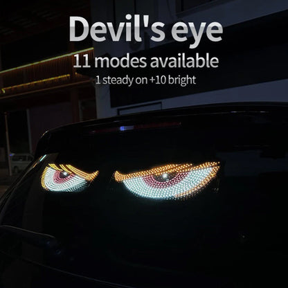 2Pcs LED Devil Eyes Lights for Truck Windshield