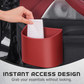 Organize Your Car Instantly! No-Slip Clip-On Leather Cup Holder