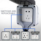 ⏳LAST DAY SALE 49% OFF!🔥Outdoor Waterproof Receptacle Outlet