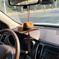 Cowboy Hat & Cross Car Charm