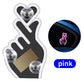 Solar-Powered Finger Heart Car Window Light