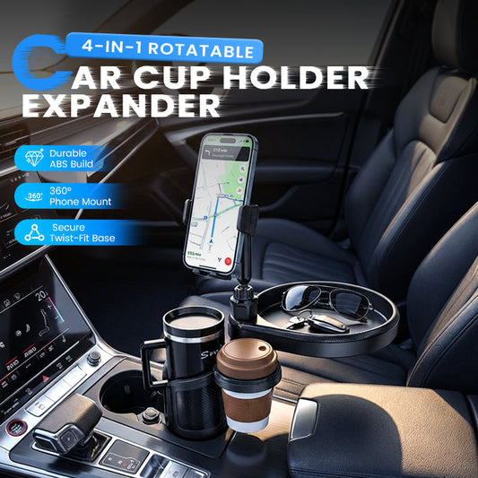 🔥Hot Sale 50% Off🚗4-in-1 Rotatable Car Cup Holder Expander