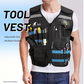 ⏰Adjustable Lightweight Construction Work Tool Vest