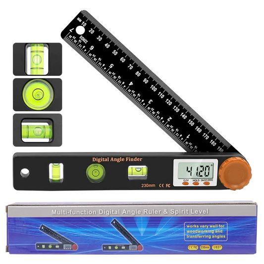 4-in-1 Digital Angle Finder Ruler with Level