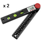 4-in-1 Digital Angle Finder Ruler with Level