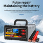⏰Smart Car Battery Charger with Pulse Repair