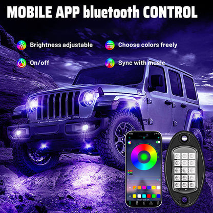 Bluetooth Multi-Color Underglow Lighting Kit