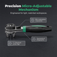 60-Tooth Adjustable Ratchet Wrench