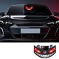 Solar Devil Eye LED Car Warning Light
