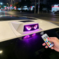 👀 3 eye styles. Solar powered. All-night battery. Your car's new nighttime attitude. 😈🚗