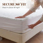 🌿 Waterproof Without the Crinkle – Bamboo Fibre Mattress Protector. Breathable, Soft & Deep Pocket