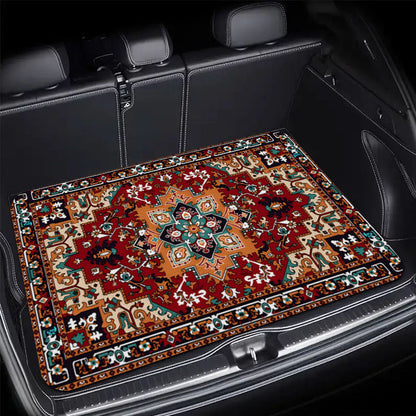 Universal Car Trunk Mat with Non‑Slip Backing – Velvet Surface, Wear‑Resistant ✨