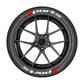 📢📢50% OFF !! ⏰Universal Sports Tire Sidewall Letter Stickers