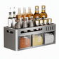 🎉2026 Hot Sale — Over 13,100 Sold!💞Wall‑Mounted No‑Drill Spice Rack🍳