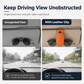 Car Sunglasses Holder Double Clip Eyeglasses Mount and Ticket Card Clip