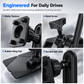 Car CD Slot and Air Vent Adjustable Gravity Phone Mount Holder Bracket Accessory