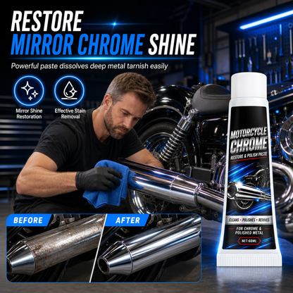 ⏳Limited-time 50% off⏰Motorcycle Chrome Polishing Paste🏍️🪄✨