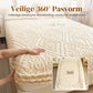 🛏️ 360° All-Around Stretch Plush Knit Fitted Sheet☁️– Soft, Snug & Easy to Put On, Cosy Comfort for Every Bed ✨