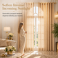 🪟 LIMITED-TIME 50% OFF! ✨ Geometric Jacquard Sheer Curtain – Light Filtering, Elegant, Durable 🕊️