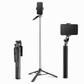 Extendable Selfie Stick Tripod with Bluetooth Remote Control and Handheld Phone Gimbal Stabilizer for Live Streaming and Photography